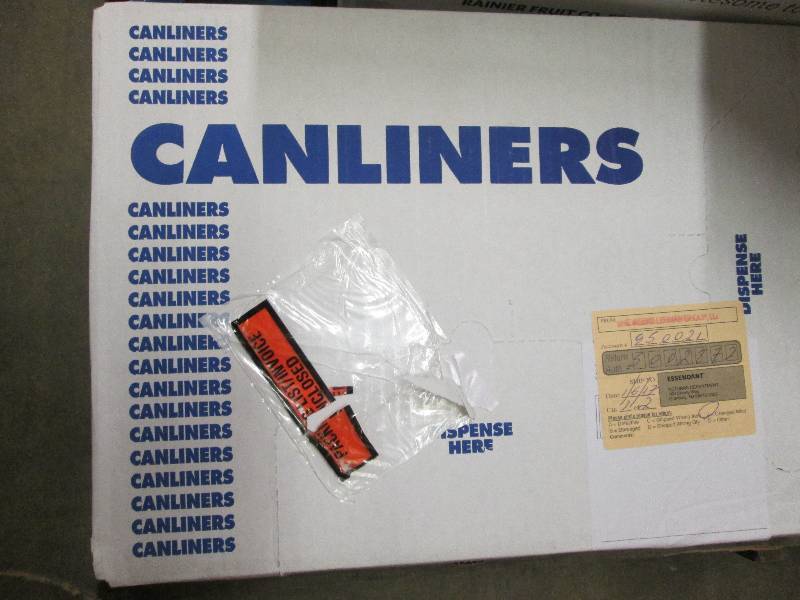 Box of 250 20-30 gallon clear can ...