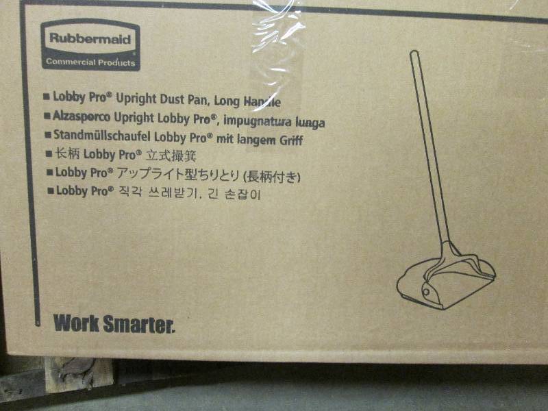 Lot of 6 Rubbermaid Upright Dust Pa...