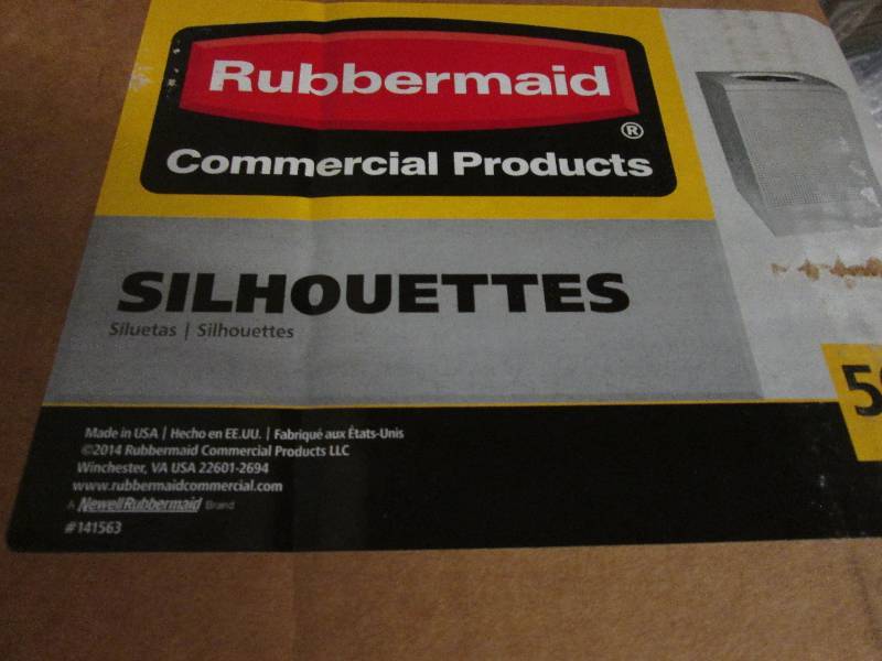 Rubbermaid 50 gallon Silhouette Sil...