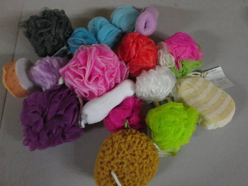 Lot of Assorted Bath Sponges...