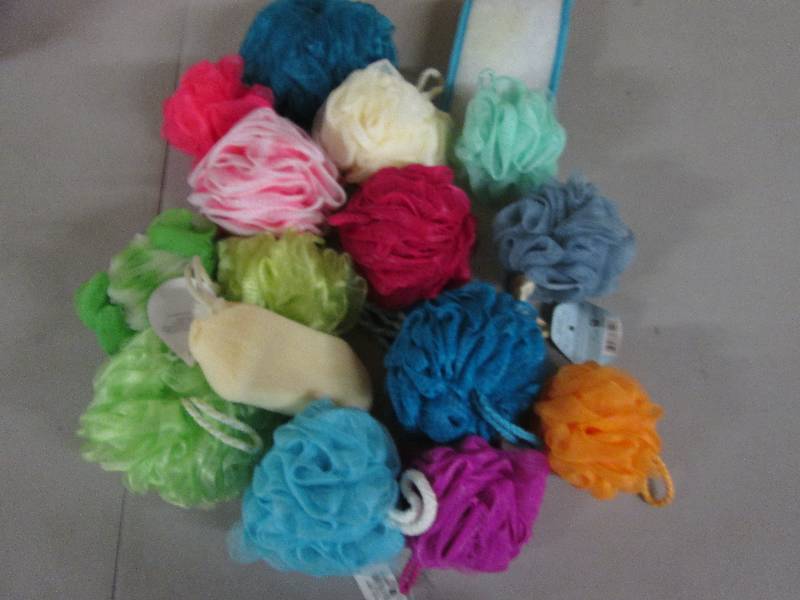 Lot of Assorted Bath Sponges...