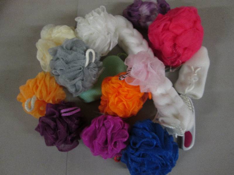 Lot of Assorted Bath Sponges...