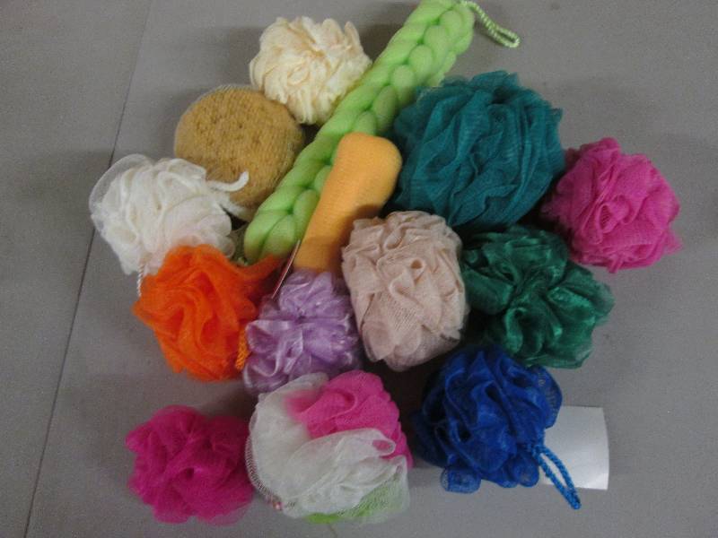 Lot of Assorted Bath Sponges...