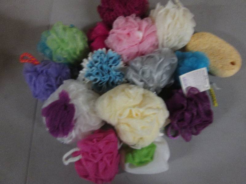 Lot of Assorted Bath Sponges...