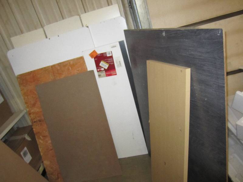 Large lot of shelving, various styl...