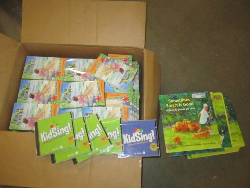 Lotof new books and CDs, great for ...
