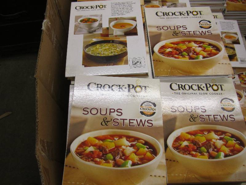 Lot of 30 Crock Pot soups and stews...