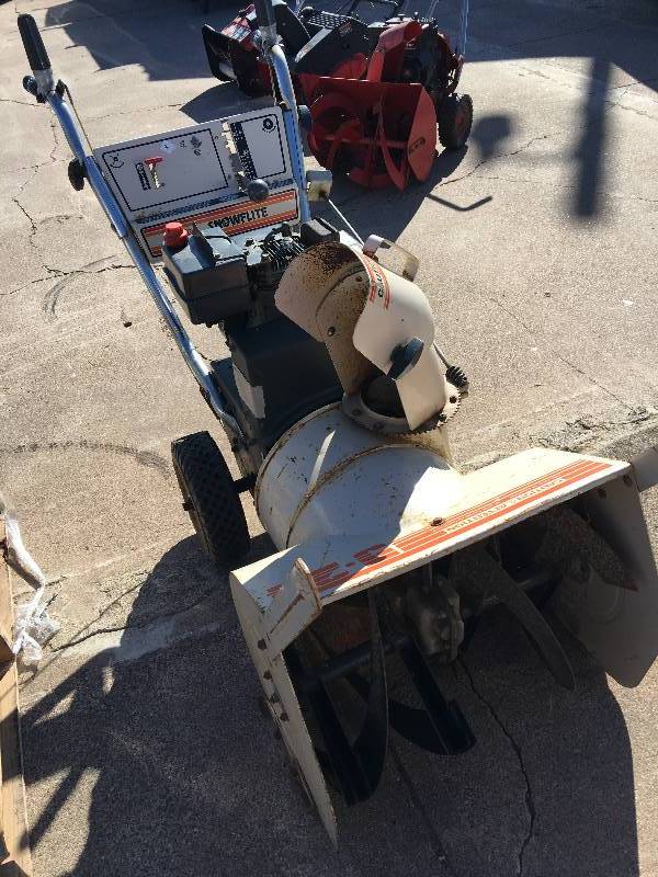 snowflite 524 snowblower