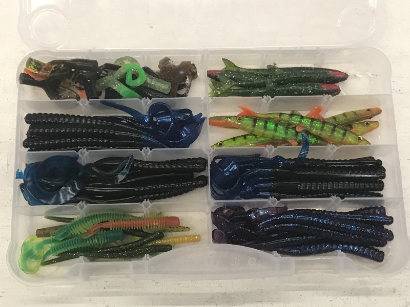 Plastic Tackle Tray Full Of Unused ...