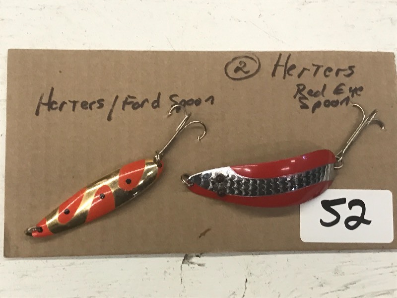 Lot Of (2) Herters Spoon Lures ...