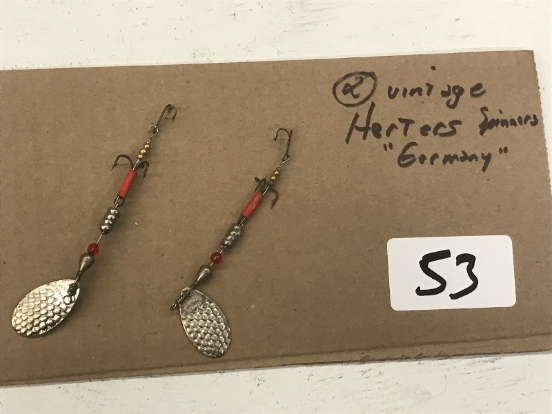 (2) Vintage Herters Germany Spinn...