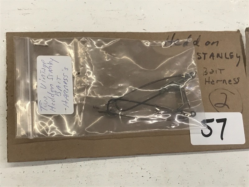 (2) Vintage Heddon Stanley Bait Har...