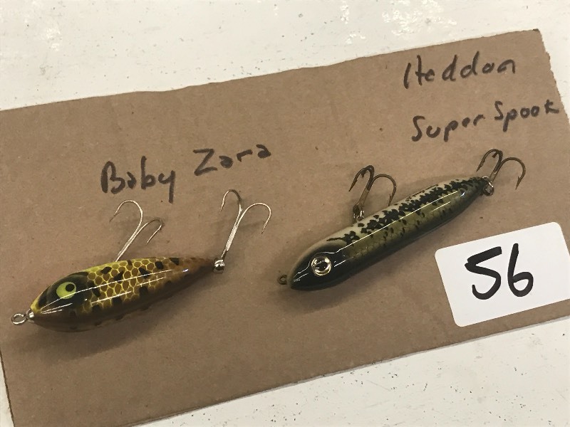 (2) Vintage Heddon Lures ...