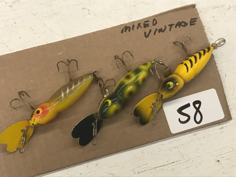 (3) Assorted Vintage Lures ...