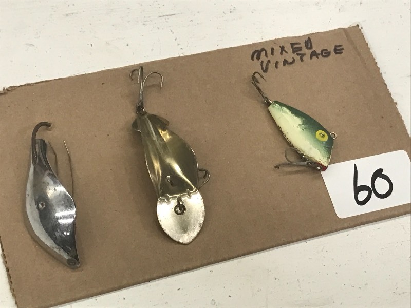 (3) Assorted Vintage Lures ...