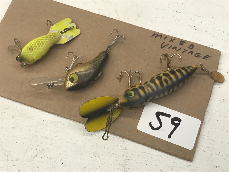 (3) Assorted Vintage Lures ...