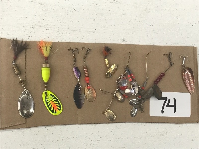(9) Assorted Spinner Lures ...