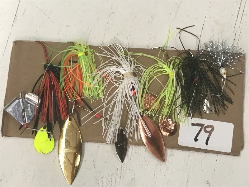 (6) Assorted Spinner Bait Lures ...
