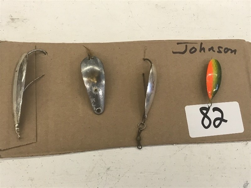 (4) Assorted Johnson Spoon Lures ...