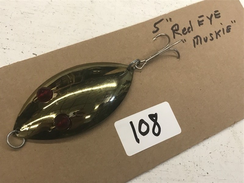 5 Red Eye Muskie Muskie Lure ...