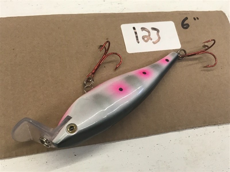 6 Unmarked Muskie Lure ...