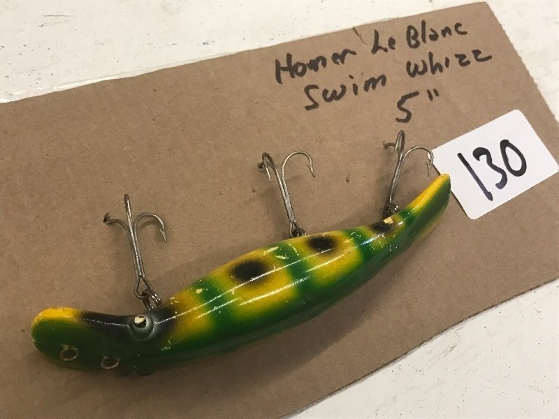 5 Homer Le Blanc Swim Whiz Muskie ...
