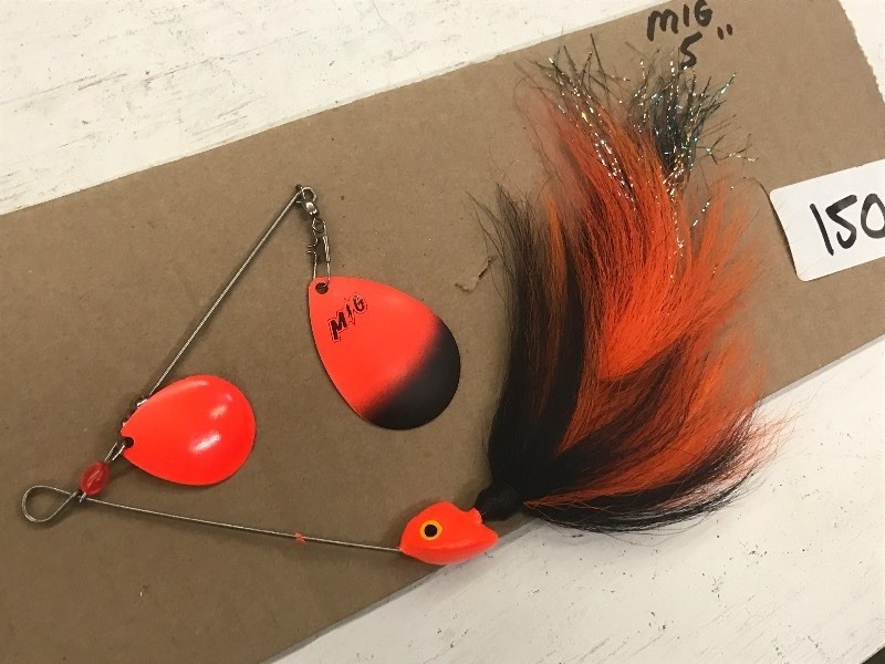 5 Mig Muskie Spinner Lure ...
