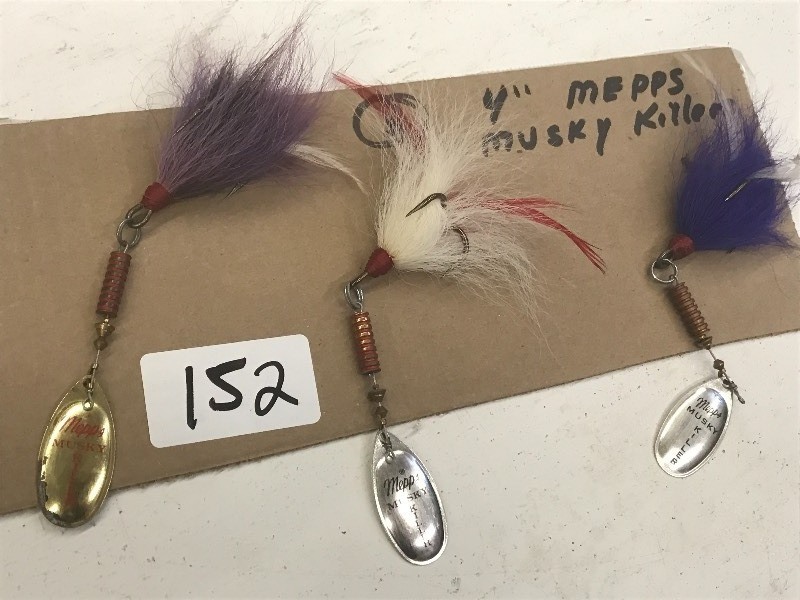 (3) 4 Mepps Musky Killer Muskie Sp...