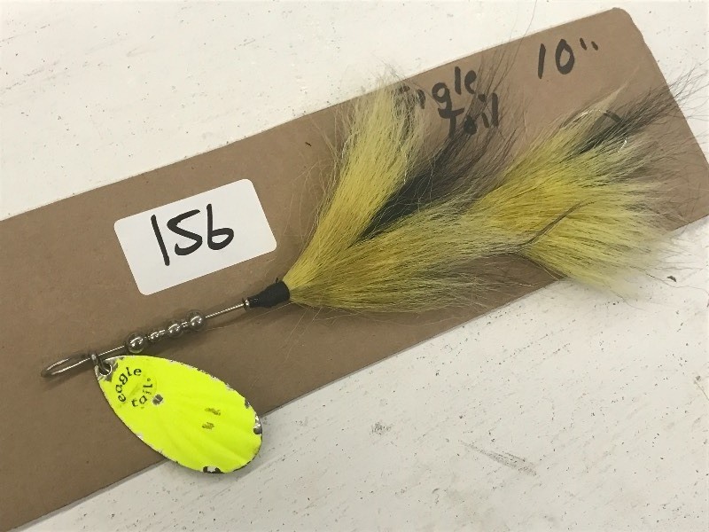 10 Eagle Tail Muskie Spinner Lure ...