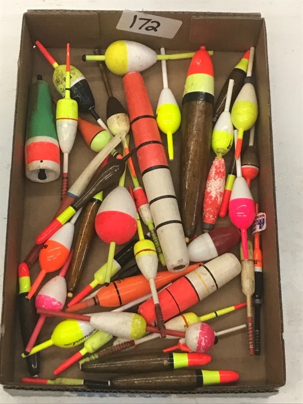 Flat Of Assorted Bobbers ...