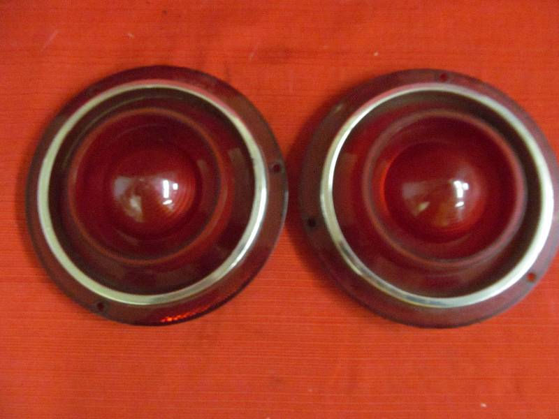 lot 4 image: vintage ford tail lights