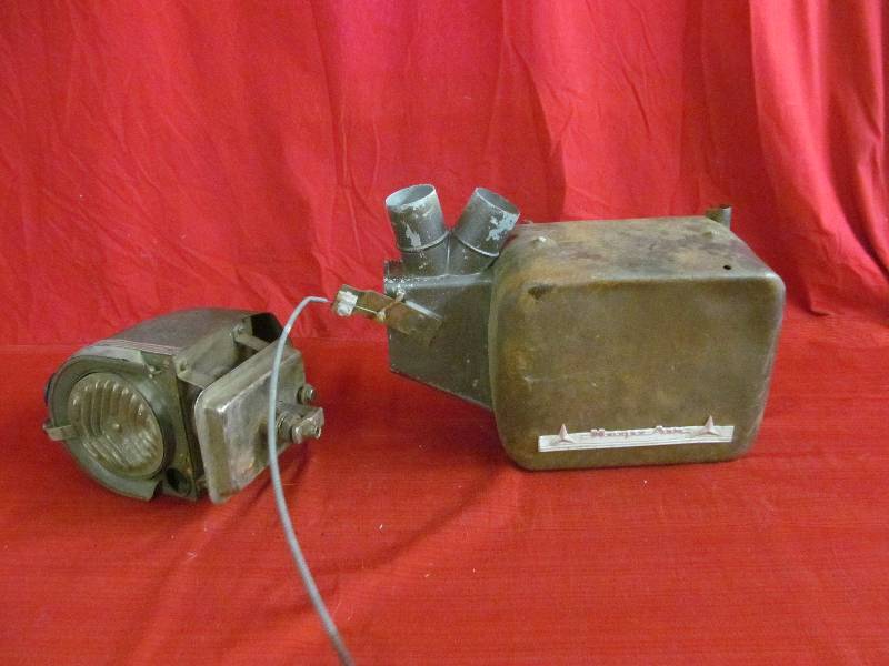 lot 8 image: vintage magic air car conditioner ,under dash heater