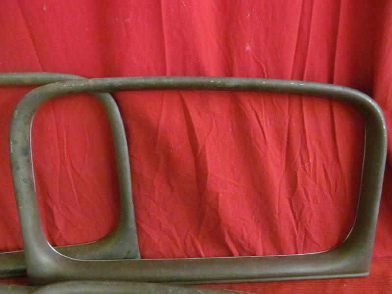 lot 50 image: vintage window trim panels