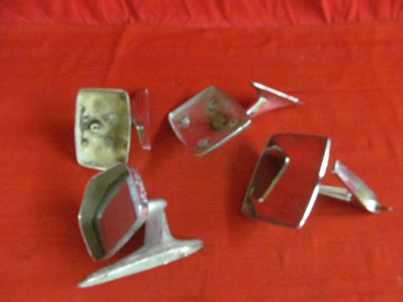 lot 59 image: vintage exterior mirrors
