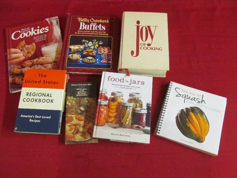 lot 63 image: cook books