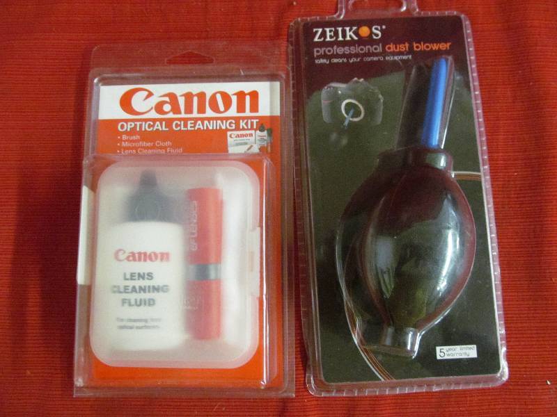 lot 95 image: Cannon cleaning kit,Zeikos dust bower