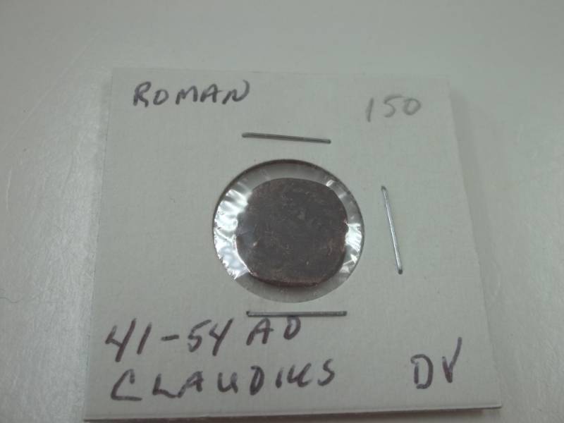 41-54 AD Roman Claudus Coin