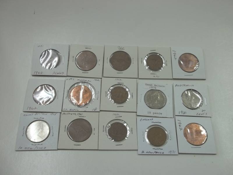 Assorted Foreign Coins