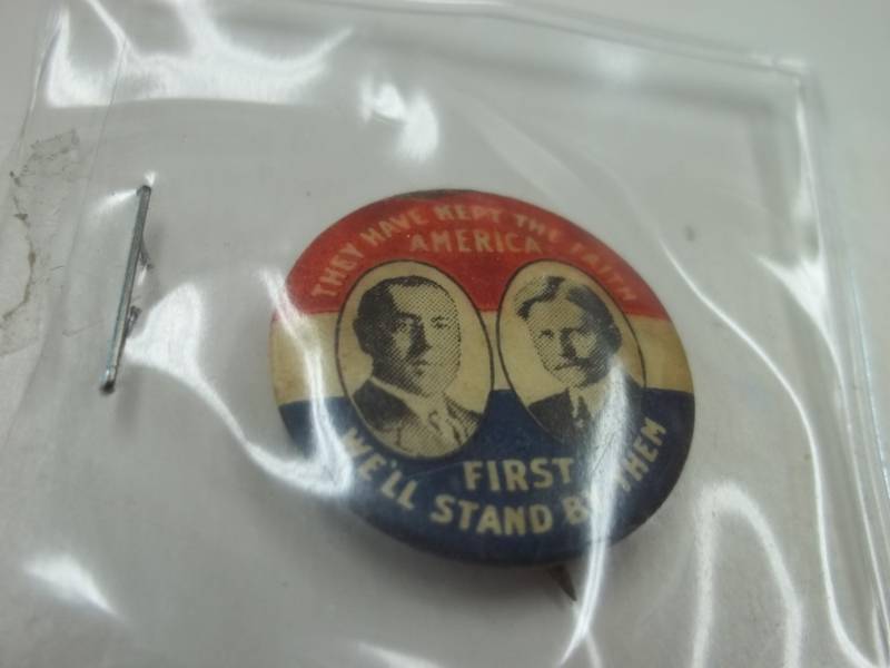 1916 Wilson  Marshall Campaign Button