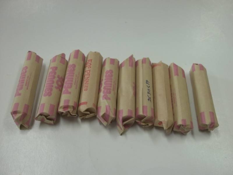 10 Rolls of Assorted Pennies