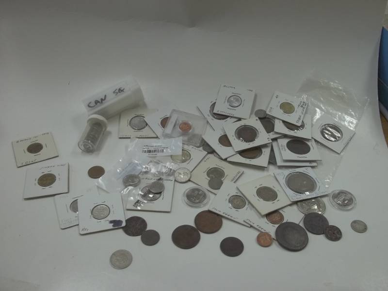 Assorted Foreign Coins