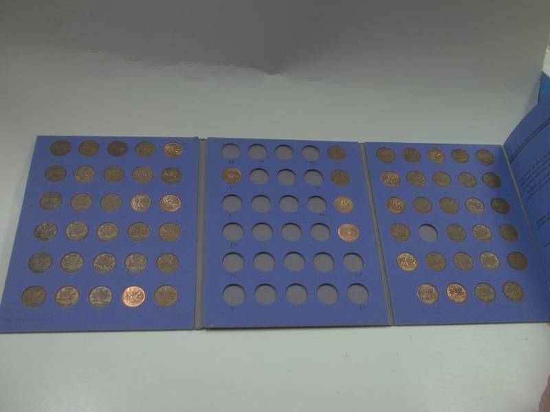 Canadian Cents Set