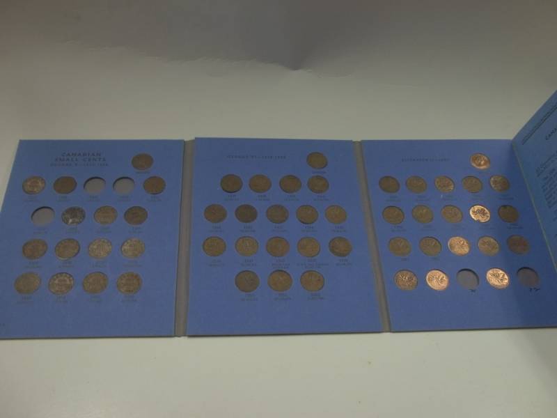 Canadian Cents Set