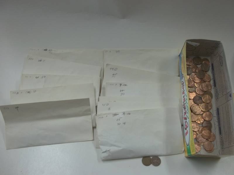 Assorted Pennies