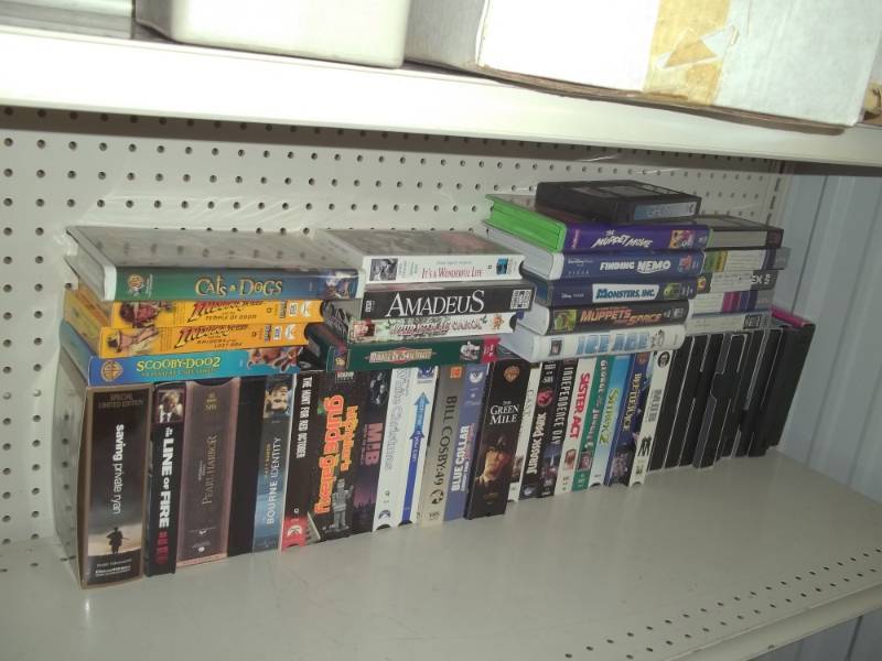 Large Set of VHS Movies