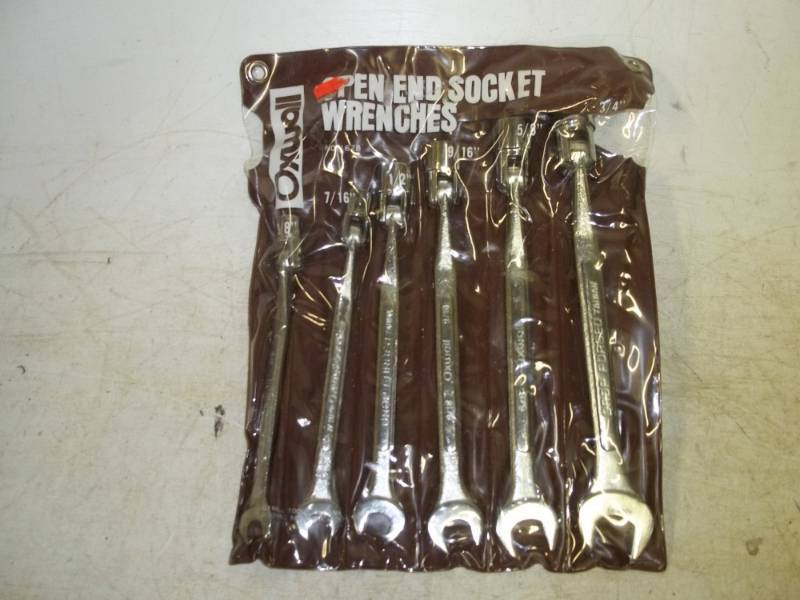 6 Open end Socket Wrenches