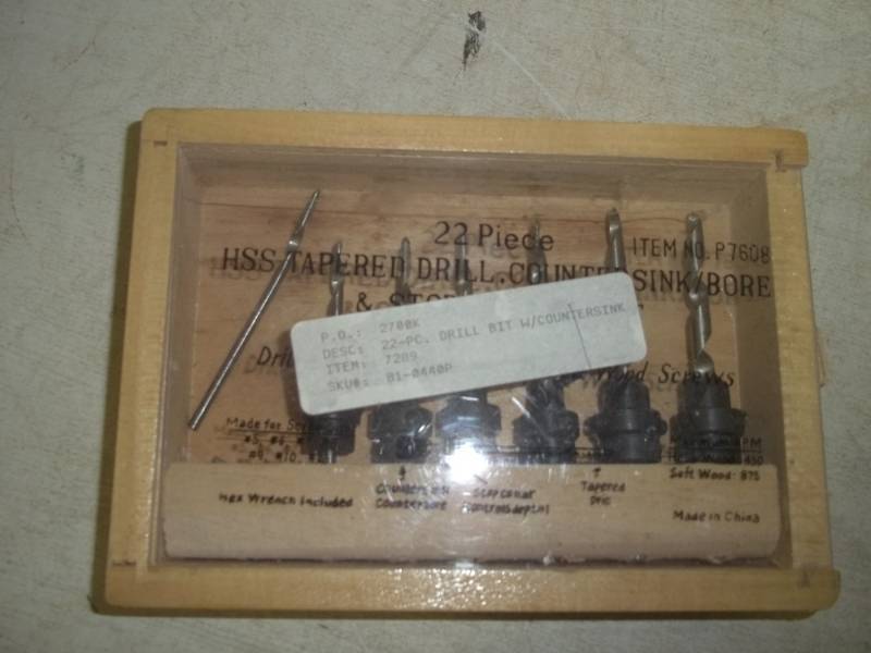 Counter Bore Drill bit set