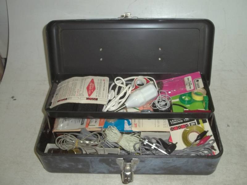 Electrical audio Parts with Tool box