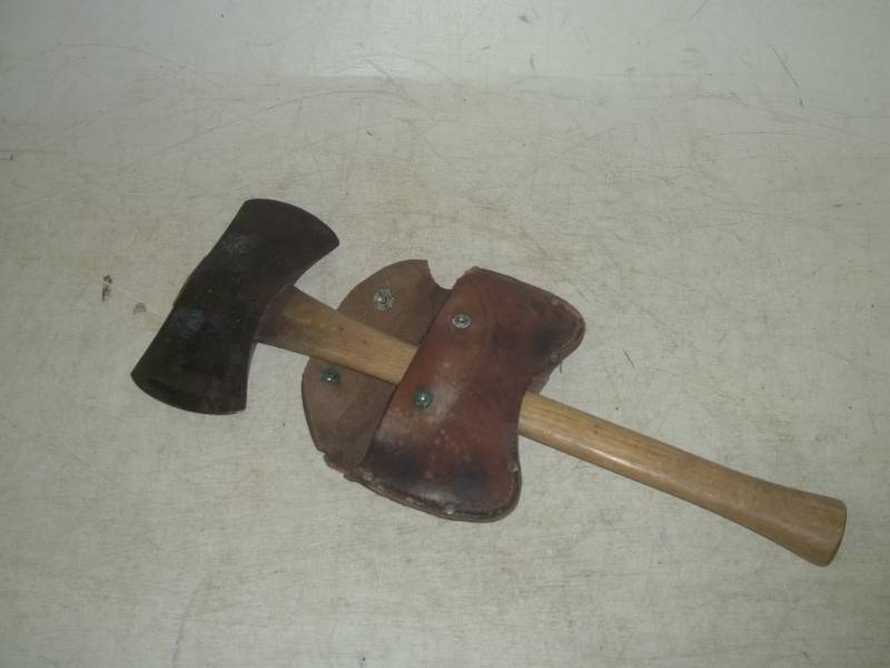 Collins Double Blade Hatchet with Sheath
