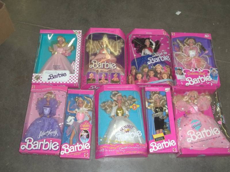 Vintage Barbies in box